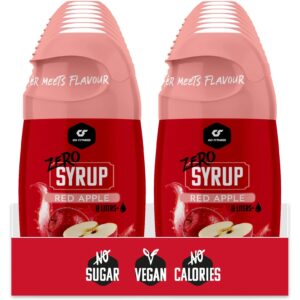 Go Fitness Zero Syrup – Red Apple – 16 x 65 ml Rote Früchte 1040