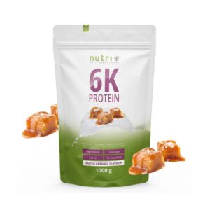Nutri+ Pulver Vegan 6K Protein Salted Caramel 1000 g