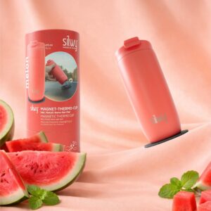 Silwy Magnet-Thermo-Cup MELON
