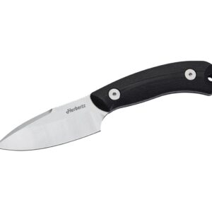 Herbertz Gürtelmesser D2 schwarz G10
