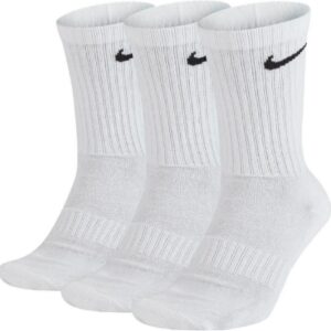 NIKE Crew Socks 3 Pack 38-42, white/black