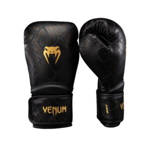Venum Contender 1.5 XT 3D Boxing Gloves Black/ Gold 10oz