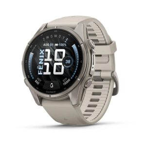 GARMIN Fenix 9 AMOLED 43 mm Titan Fog Grey