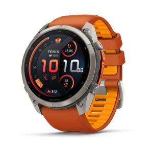 GARMIN Fenix 9 Pro inReach 51 mm AMOLED Titan Orange