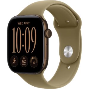 Apple Watch Series 12 46 mm CEL Bronze Alu, Olive SP Band S/M