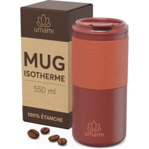 Umami Thermobecher Rot 550 ml 550 ml, Rot