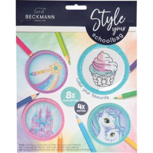 Beckmann Badges Kletties 4 Stück, Mint