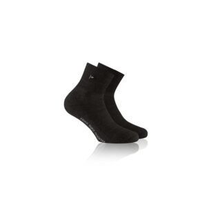 Rohner Socks Socken Fibre Light Quarter Schwarz