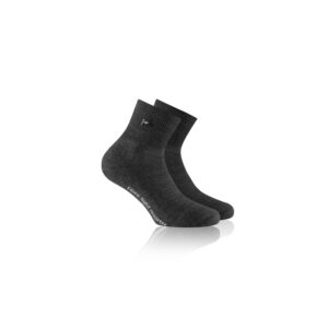 Rohner Socks Socken Fibre Light Quarter Anthrazit