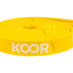 KOOR Fitnessband leicht, Gelb