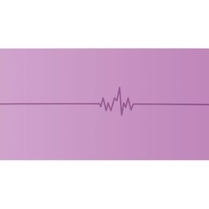 Airex Yogamatte Heartbeat, Pink