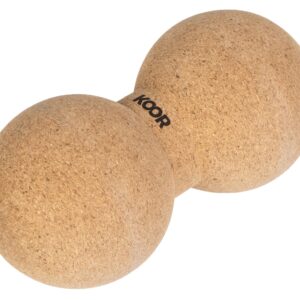 KOOR Faszientraining Doppelball, Kork
