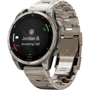 GARMIN Sportuhr Fenix 8 AMOLED Sapphire, 47 mm Titan