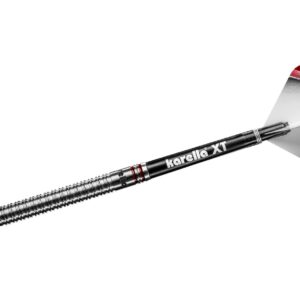 Karella Dartpfeile Steeldart Shotgun 22g, 3 Stück – Silber