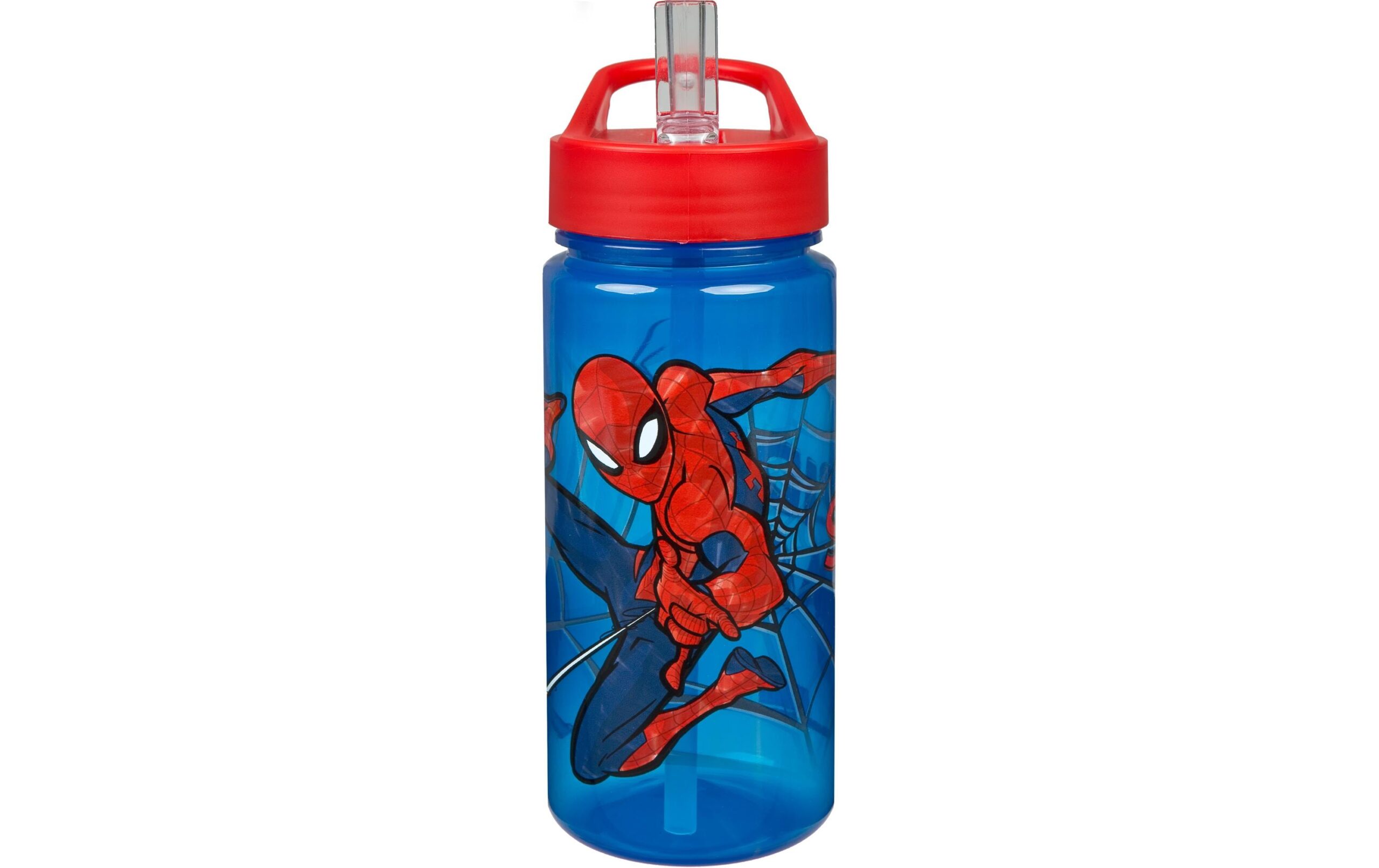 Scooli Trinkflasche Spiderman 500 ml, Rot/Blau