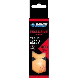 DONIC Schildkröt Tischtennisball 3-Stern Avantgard orange