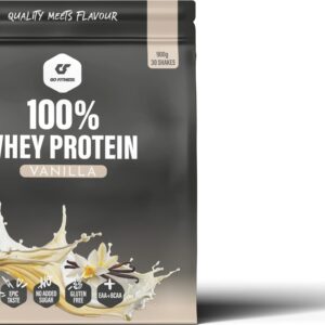 Go Fitness Pulver 100% Whey Protein Vanille 900 g