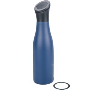 Troika Thermoflasche mit MagSafe, Blau 550 ml, Blau