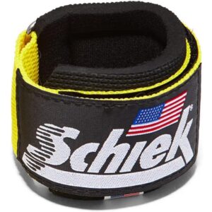 Schiek Sports Handgelenkstützen Neongelb