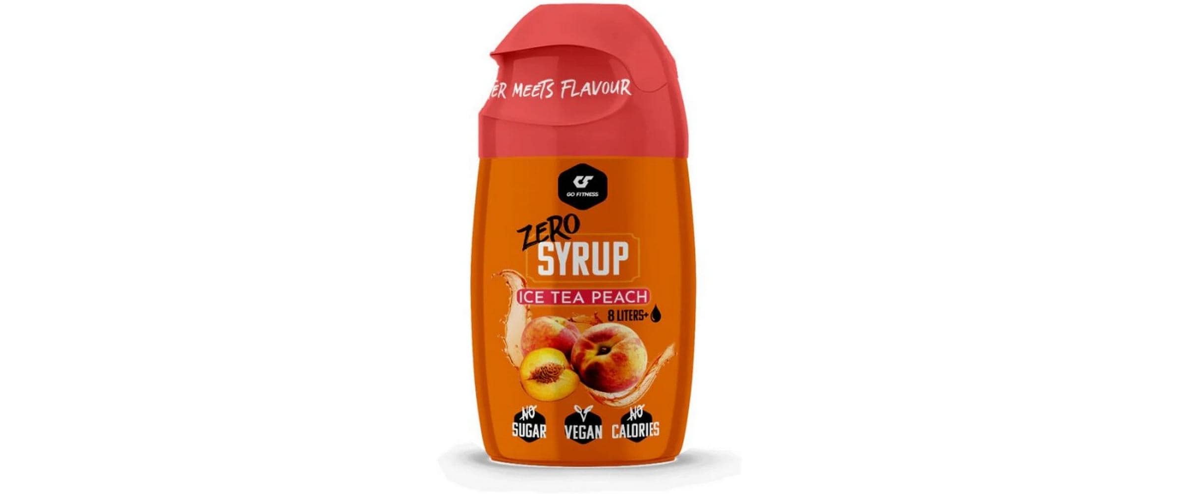 Go Fitness Zero Syrup – Ice Tea Peach - 65 ml Pfirsich 65