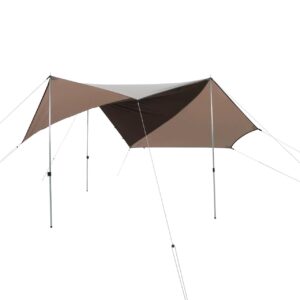 Outwell Tarp Louisiana TC 390 x 400 cm, Braun