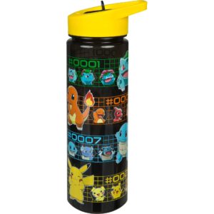 Undercover Trinkflasche Pokemon 600 ml, Schwarz/Gelb