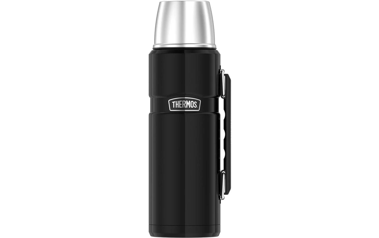 Thermos Thermosflasche Stainless King 1200 ml, Schwarz