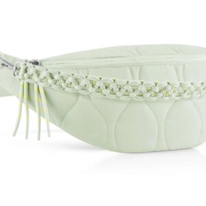 Reisenthel Bauchtasche City Beltbag Makramee Puffer Iced Matcha