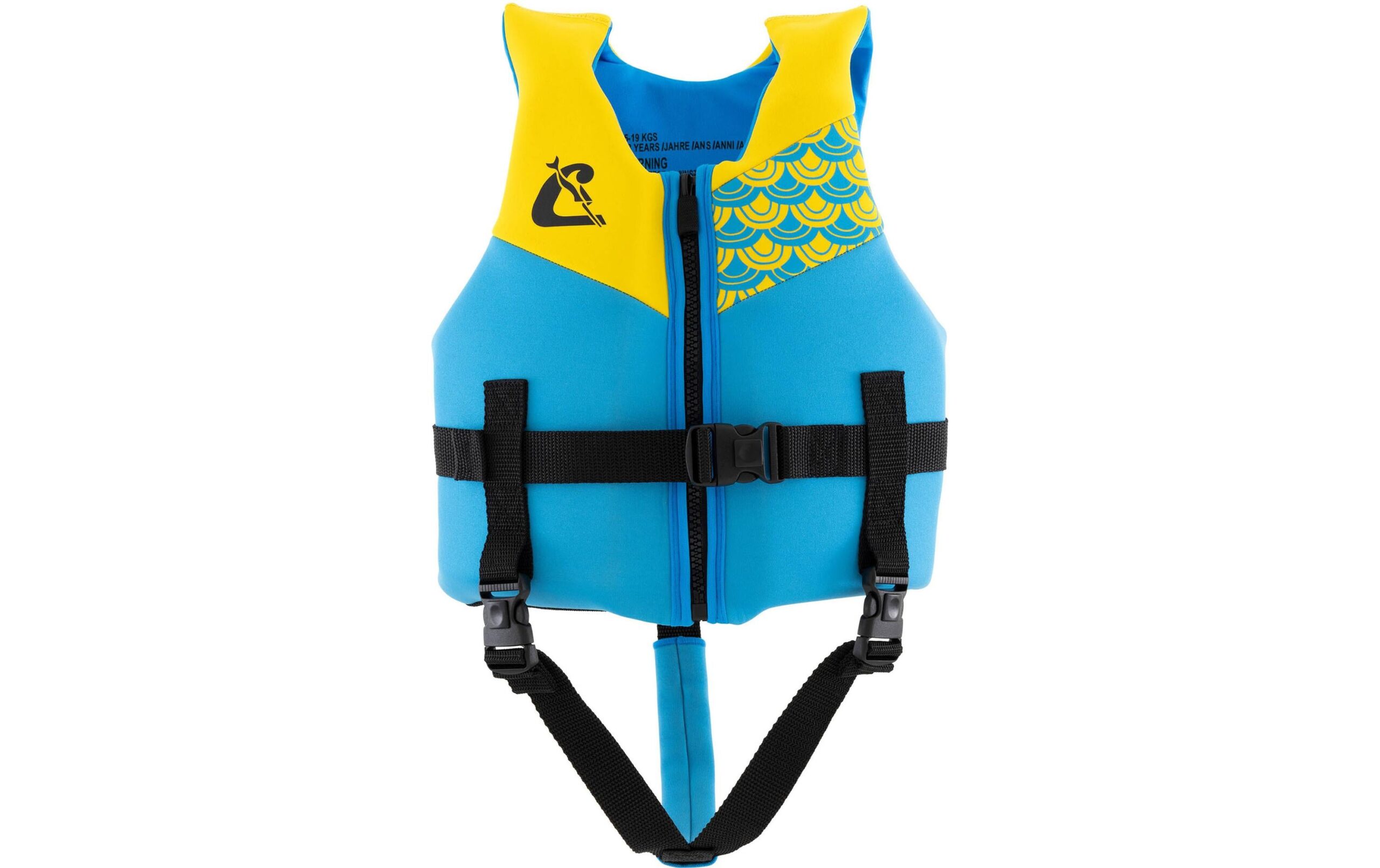 CRESSI Schwimmweste Froggy, azurblau/gelb, 3-6 Jahre