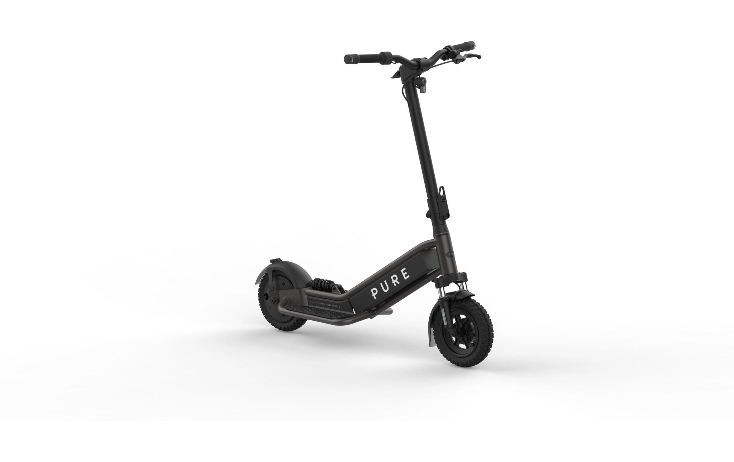 Pure Electric E-Scooter Escape Ultra Max Suspension Metallisch Grau