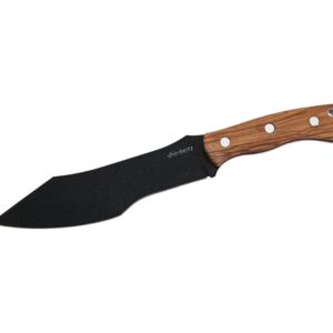 Herbertz Bushcraft- und Survivalmesser D2 Olivenholz
