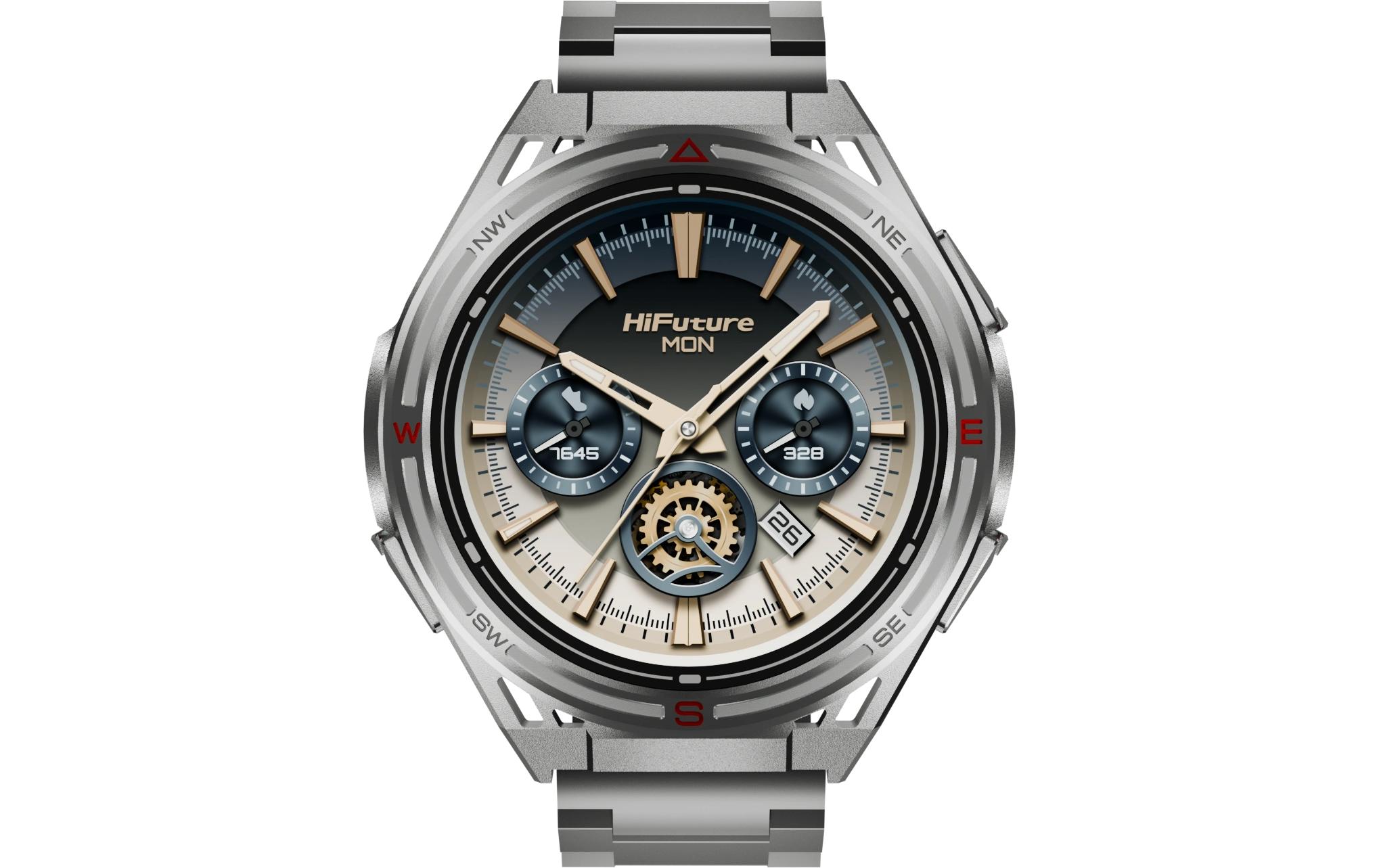 HiFuture HiFuture ACTIVE2 Smartwatch Silber