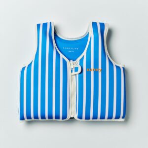 Sunnylife Float Vest 3-6 Tino the Tiger Blue