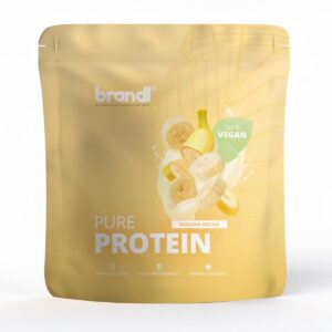 Brandl-Nutrition Pulver Pure Protein 2.0 Vegan Banane 1000 g