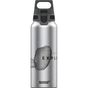SIGG Trinkflasche WMB ONE Pathfinder 1000 ml, Grau/Silber