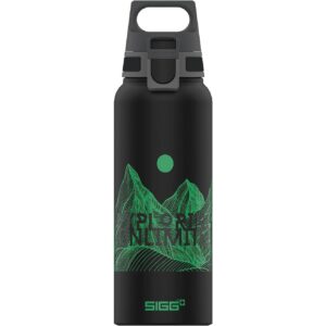 SIGG Trinkflasche WMB ONE Pathfinder 1000 ml, Grün/Schwarz