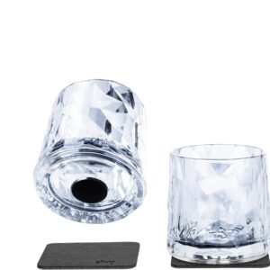 Silwy Magnet-Kunststoffgläser TUMBLER Clear