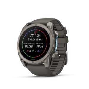 GARMIN Fenix 9 51 mm, Kieselgrau