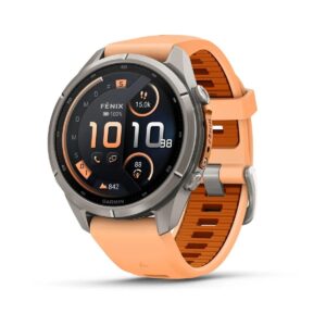 GARMIN Fenix 9 Pro inReach 43 mm Titan Shell Pink Autumn Orange
