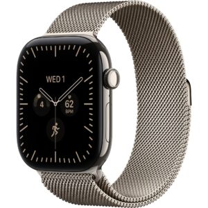 Apple Watch S12 46 mm CEL Natural Titanium, Milanese Loop S/M