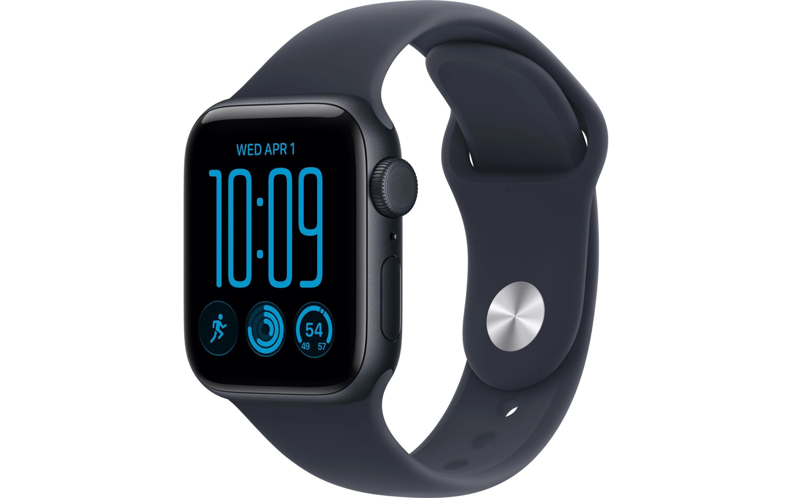 Apple Watch SE 3 40 mm CEL Midnight Aluminium, Blue Sportband S/M