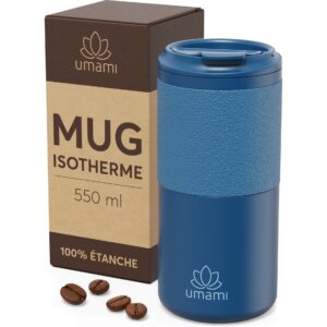 Umami Thermobecher Blau 550 ml 550 ml, Blau