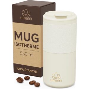 Umami Thermobecher Creme 550 ml 550 ml, Cream