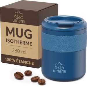 Umami Thermobecher Blau 280 ml 280 ml, Blau