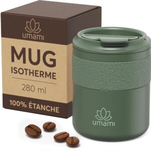 Umami Thermobecher Grün 280 ml, Grün