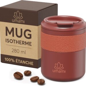 Umami Thermobecher Rot 280 ml 280 ml, Rot