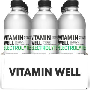 VITAMIN WELL Sportgetränk Vitamin Well Electrolytes 12 x 0.5 l