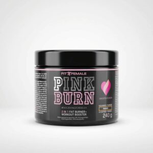 Fit’n’Female Pink Burn – Smooth Fusion Lemon Ice Tea, 240 g