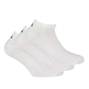 FILA Plain Nos Kurzsocken 35/38 Weiss 3er-Pack