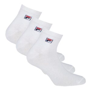 FILA F9100 Sneakersocken 3er-Pack 43-46 Weiss